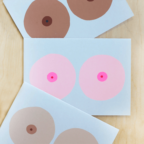 Image of BOOBS CARD