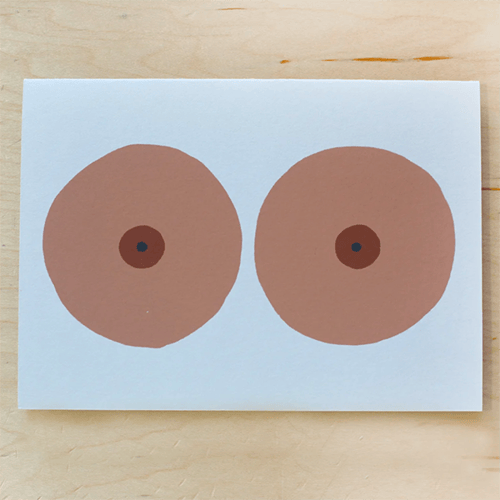 Image of BOOBS CARD