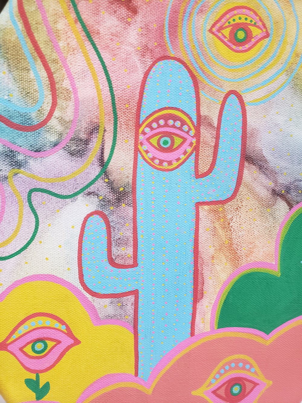 "Sunset Trip" painting