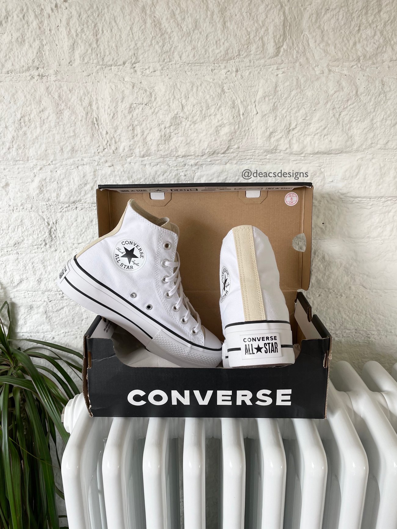 Platform Converse - Lemon | DeacsDesigns