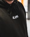 ''2021 BLAME'' Embroidered Plain Hoodie
