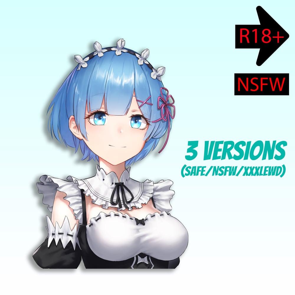 re:Zero REM peeker - [SAFE/NSFW/XXXLEWD]