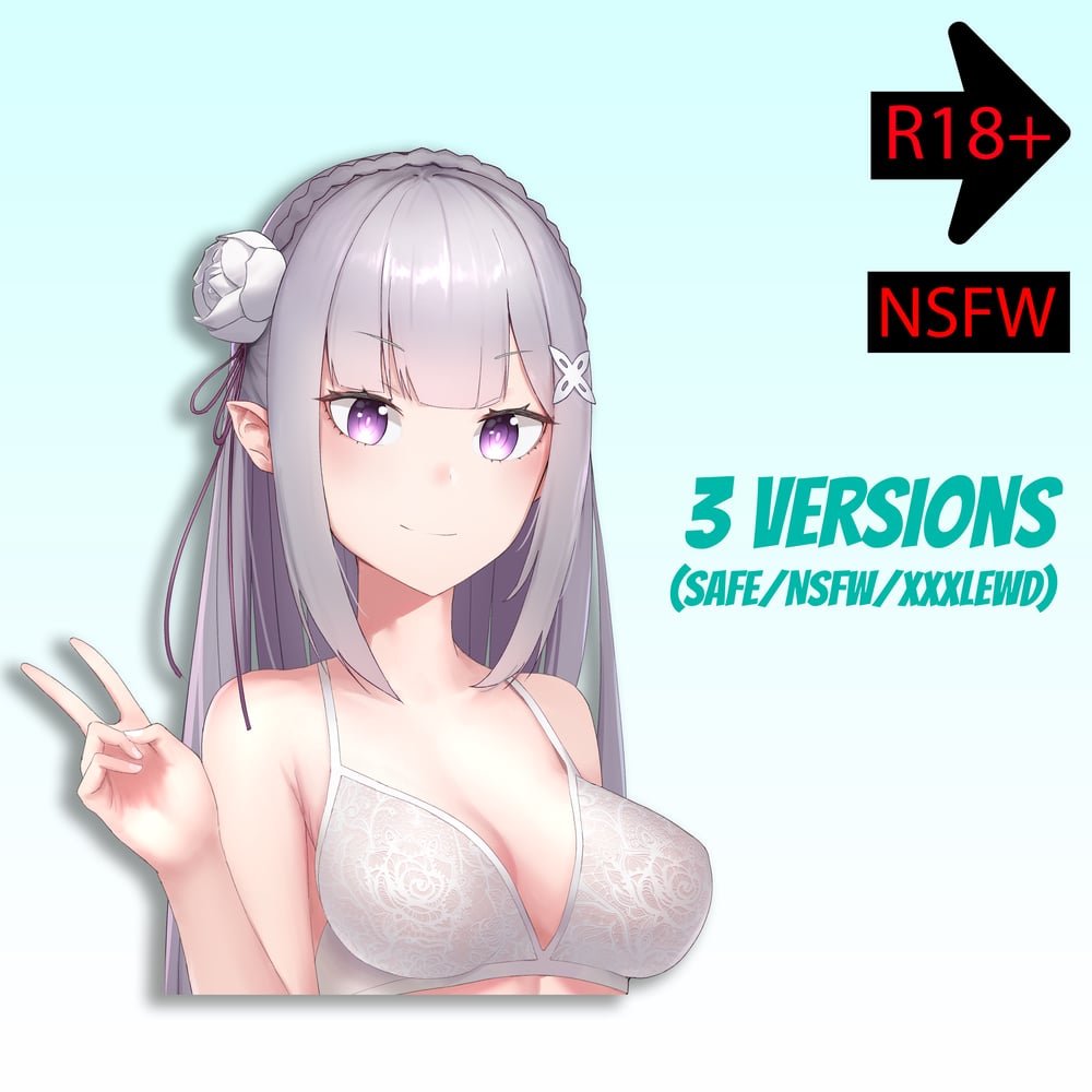 re:Zero EMILIA peeker - [SAFE/NSFW/XXXLEWD]