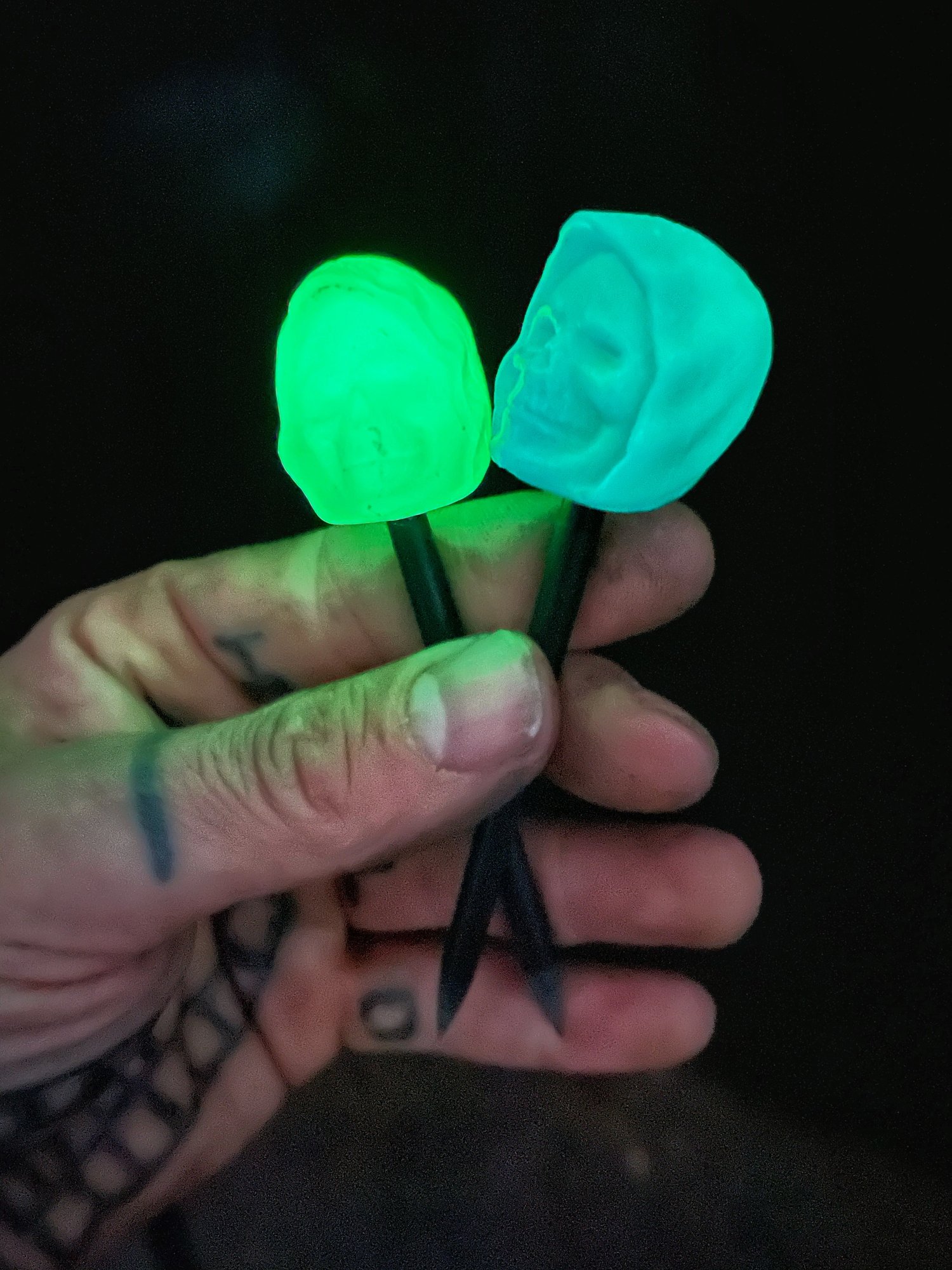 Image of SKELLY SPIKE TOOL (glow in the dark) 