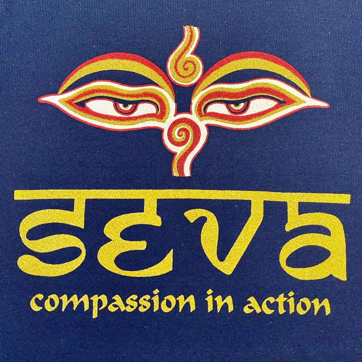 Original Vintage Grateful Dead 1990's Seva Long Sleeve Crewneck Sweatshirt! - SMALL or MEDIUM