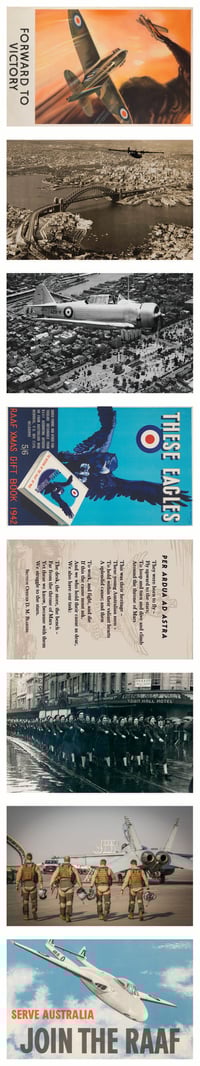 Postcard set | RAAF Centenary | set of 8