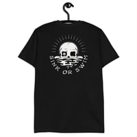 Image 1 of SINK OR SWIM SKULL T-SHIRT