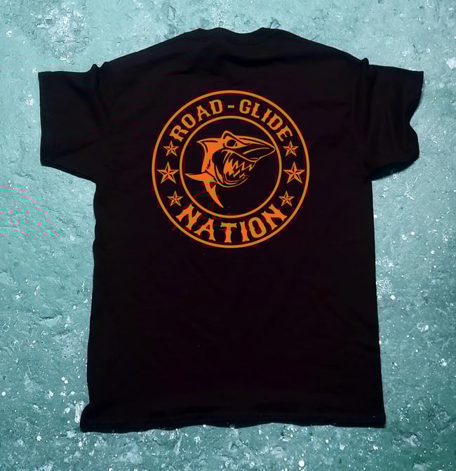 Road Glide Nation Orange Logo T