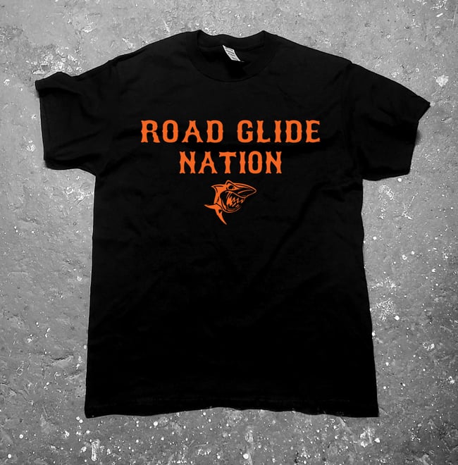 Road Glide Nation Orange Logo T