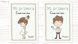 Lamina Imprimible Comunión