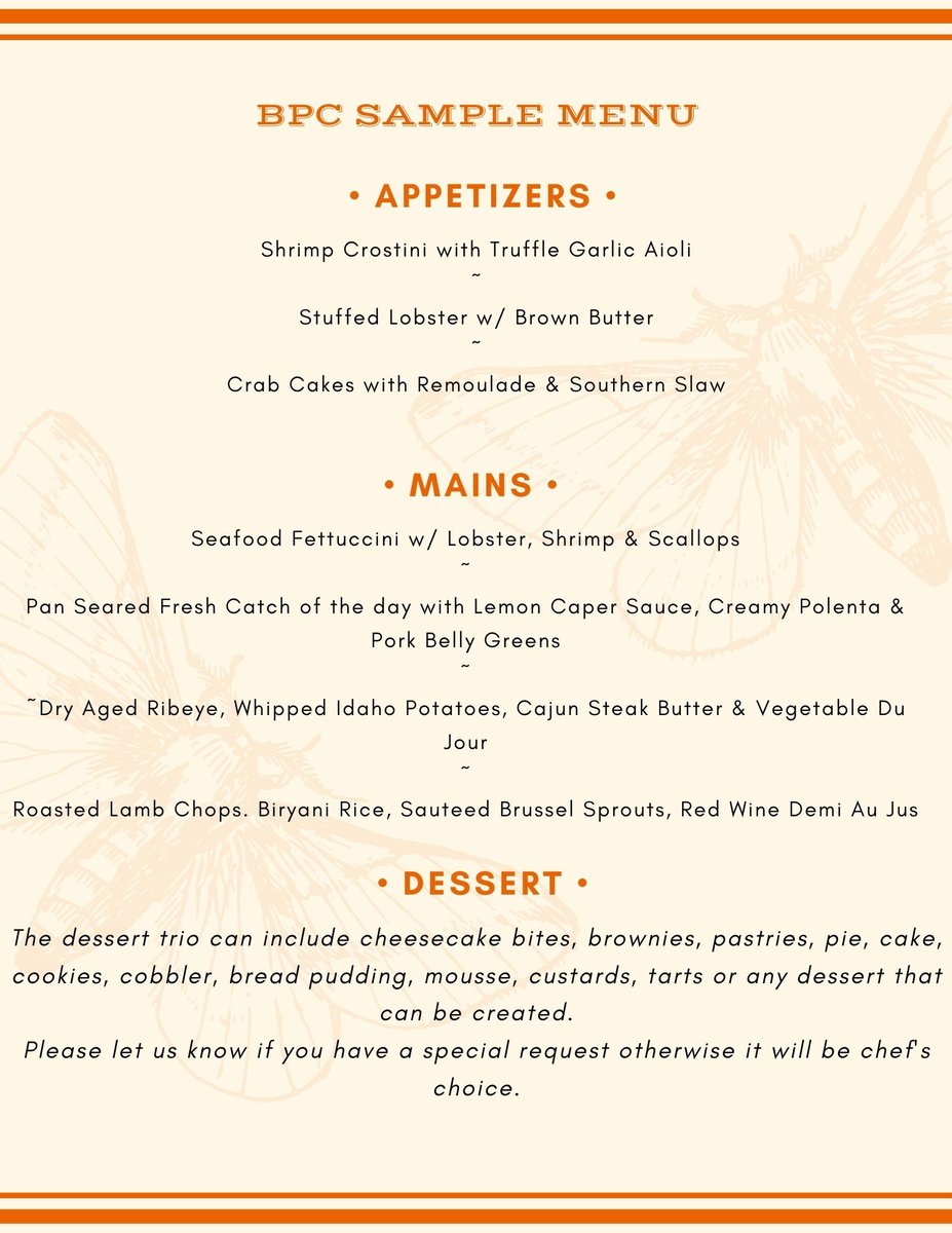 Private Chef Black Pepper Cuisine