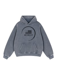 Image 1 of Get Use 2 It Oversize Vintage Identity Hoodie Grey