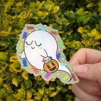 Image 2 of HALLOWEEN GHOSTIE STICKER