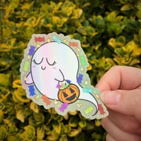 Image 1 of HALLOWEEN GHOSTIE STICKER