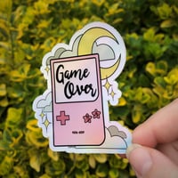 Image 2 of MAGIC GAME OVER STICKER