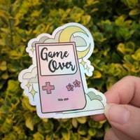 Image 3 of MAGIC GAME OVER STICKER
