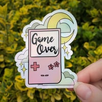 Image 1 of MAGIC GAME OVER STICKER