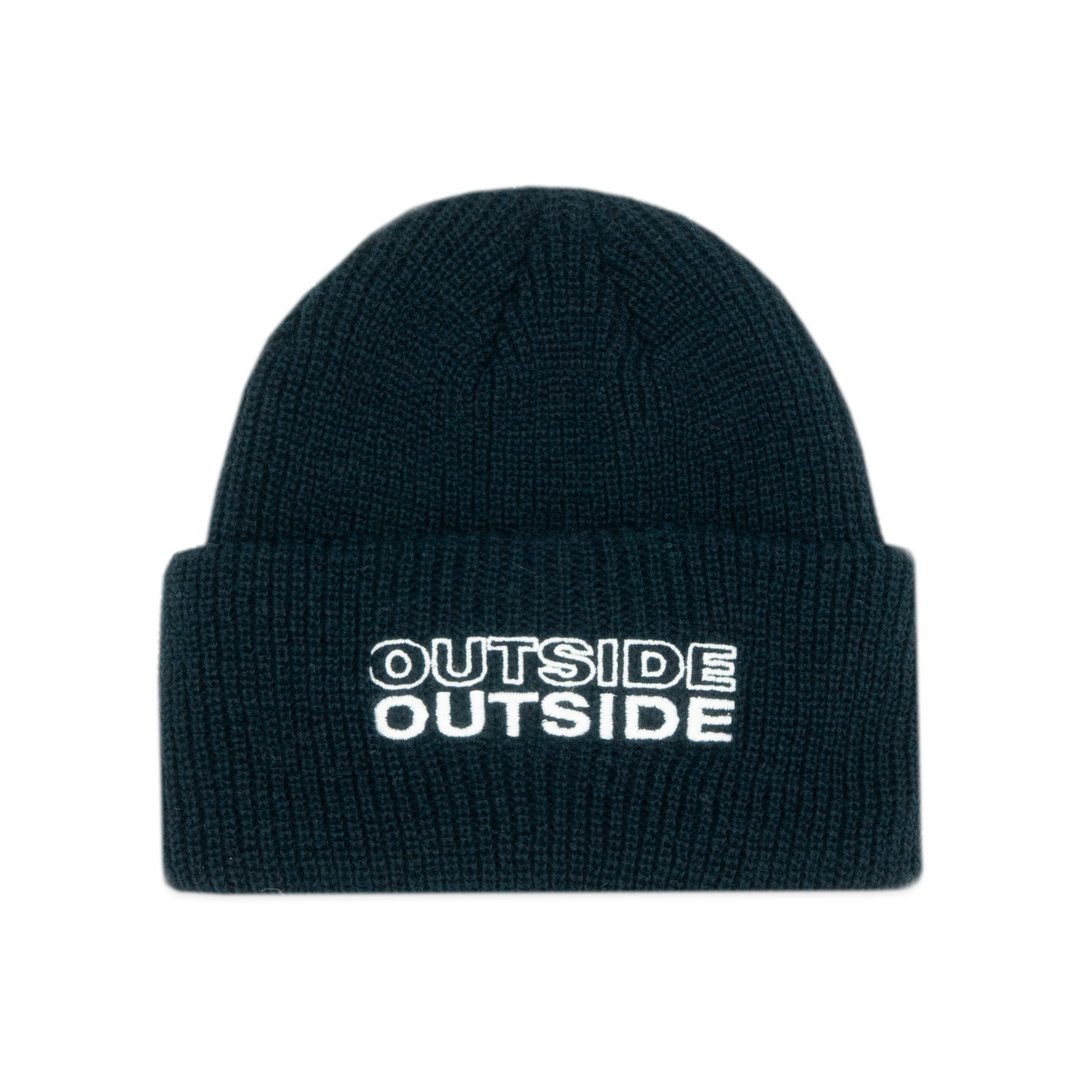 Outside Beanie (Black) | anthony panza