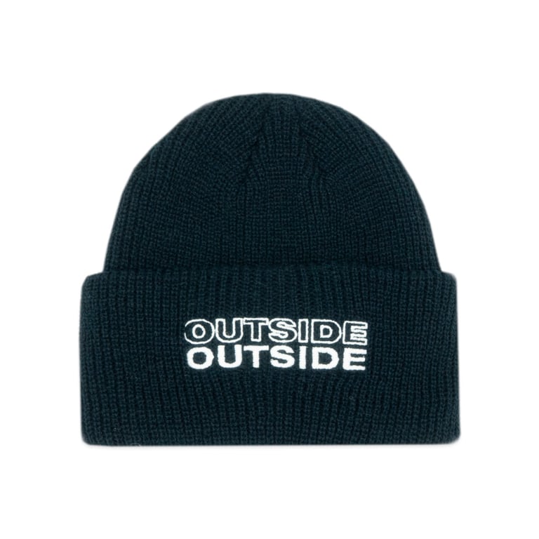 Outside Beanie (Black)