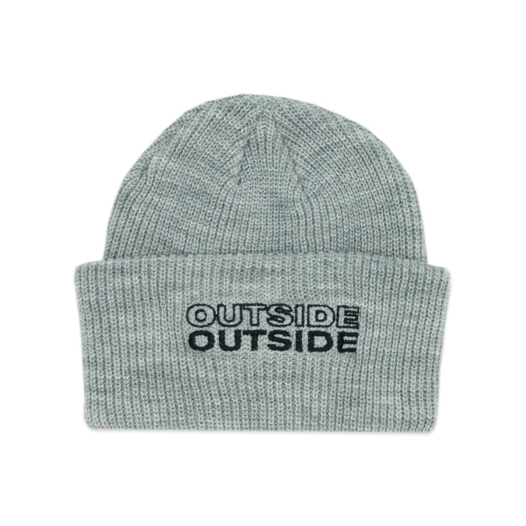 outside in beanie