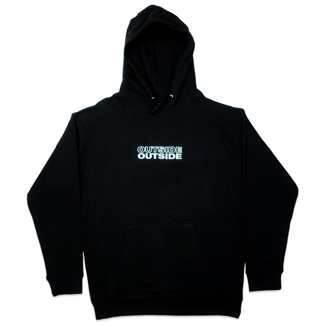 Outside Hoodie (Black) | anthony panza