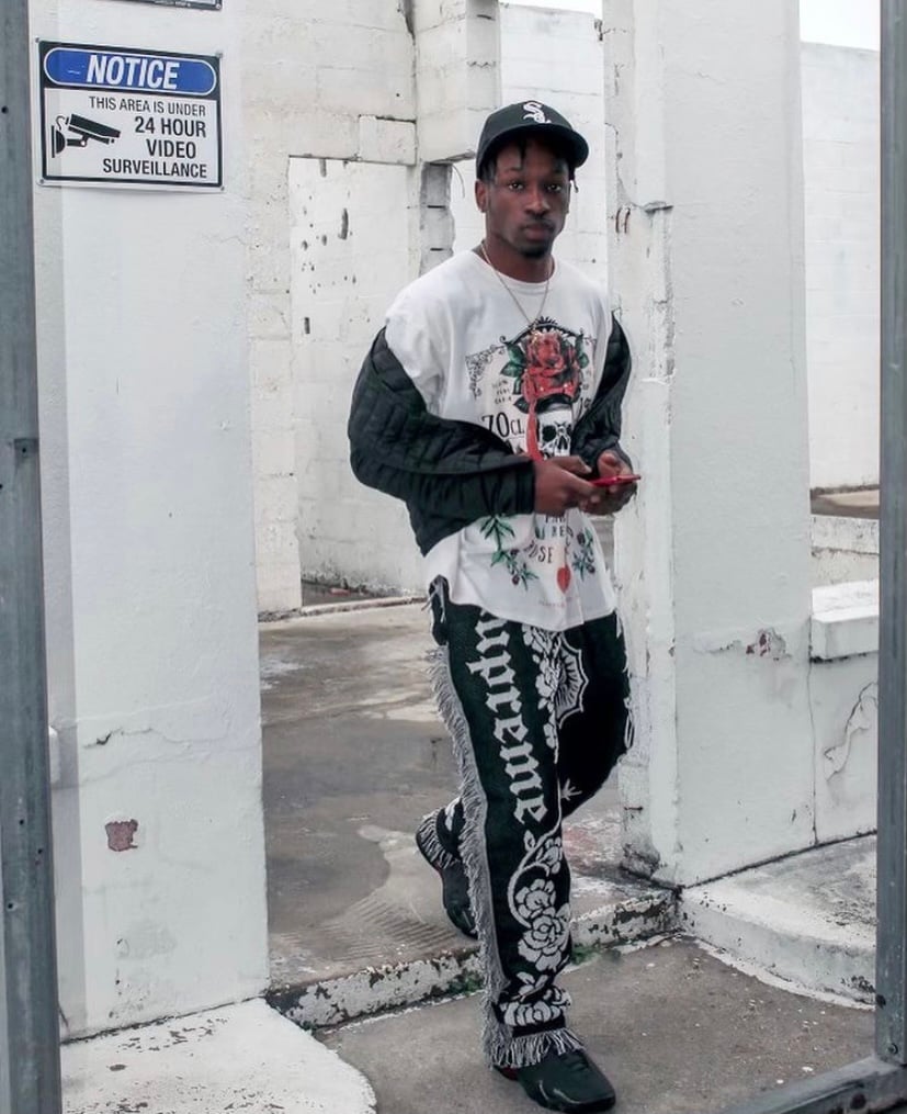 supreme tapestry pants