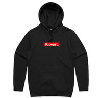 Boxed Logo Hoodie - Black