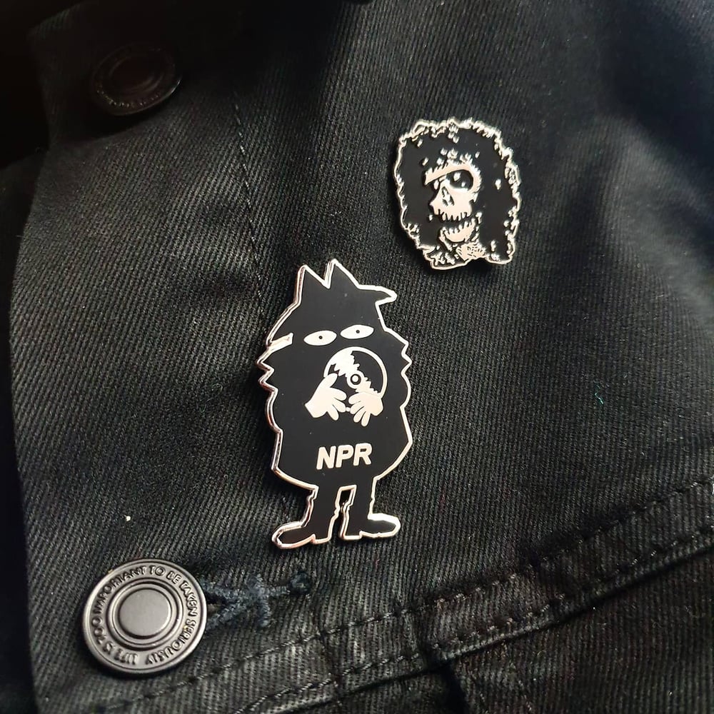 Image of NPR enamel pin