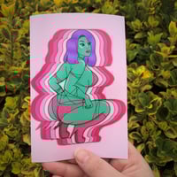 ALIEN BABE PRINT