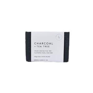 Image of CHARCOAL + TEA TREE  SOAP /  with Hemp Seed Oil