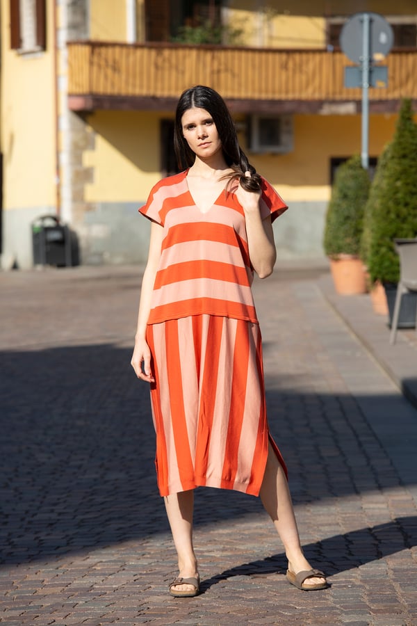 Image of Abito righe Sartoria