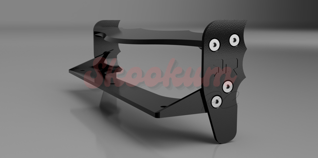 Bat Wing Rear Wing Spoiler for Arrma Infraction V1 & V2