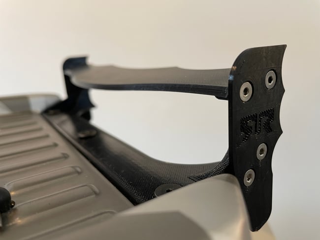 Bat Wing Rear Wing Spoiler for Arrma Infraction V1 & V2