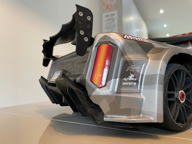 Bat Wing Rear Wing Spoiler for Arrma Infraction V1 & V2