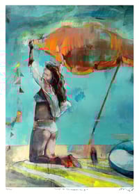 Image 3 of Artprint / kunsttryk / "The celebration – Lost in celebration IX" / 50x70 cm