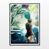 Image 3 of Artprint / kunsttryk / "The celebration – Lost in celebration X" / 50x70 cm