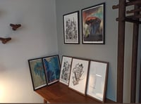 Image 4 of Artprint / kunsttryk / "Parasol" / 50x70 cm