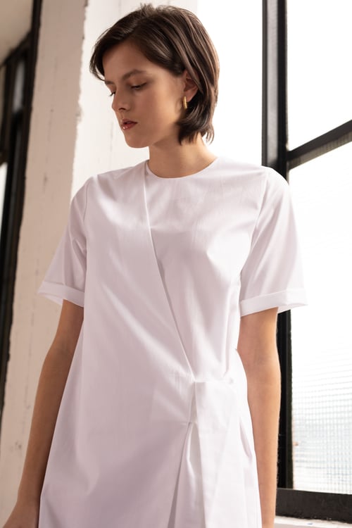 Image of UNIFORM Wrap Dress