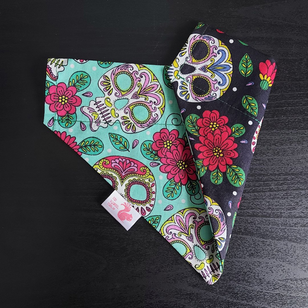 Image of Mexican skulls bandana
