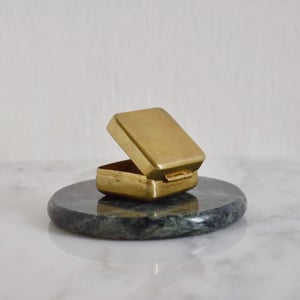 Image of Le Petit solid brass jewelry box