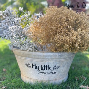 Image of Sticker ou pochoir "My little Garden"