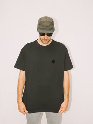 T-shirt ROŽOK —  black