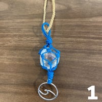 Image 2 of Ocean Wave - Macrame Pendant Collection