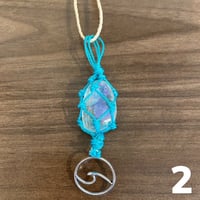 Image 3 of Ocean Wave - Macrame Pendant Collection