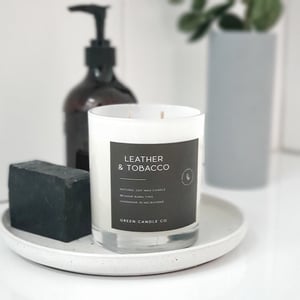 Image of LEATHER & TOBACCO Candle / Large