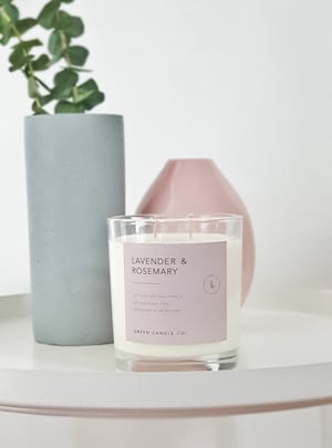 Image of  LAVENDER & ROSEMARY Candle / Large