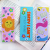 Bookworms and Flowers (Set of 3 Bookmarks)