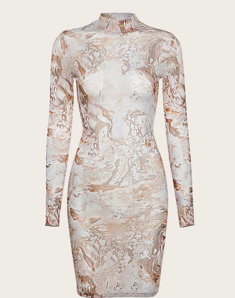 Image of Marble me up dress