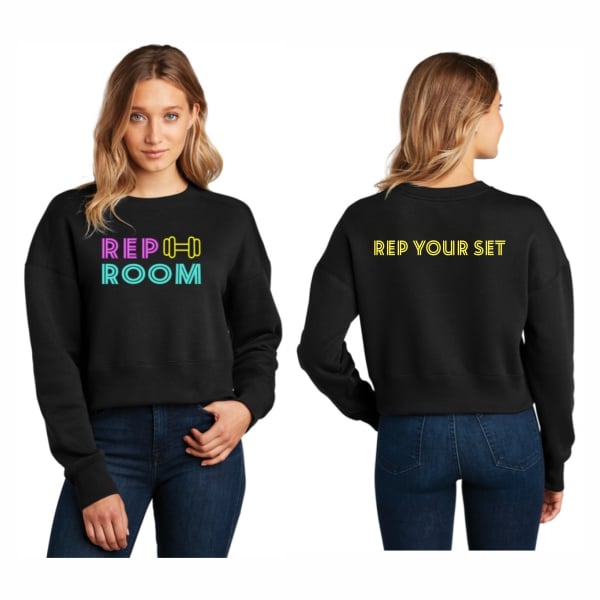 District® Women’s Perfect Weight® Fleece Cropped Crew