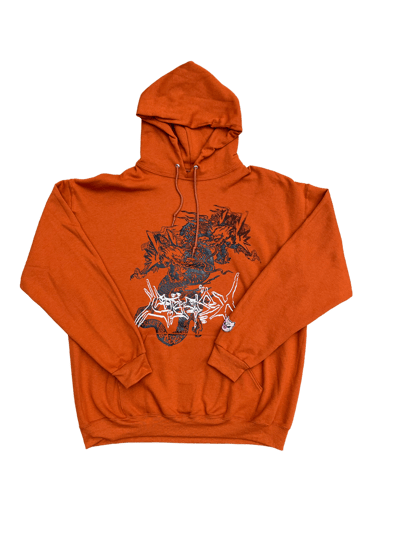 Image of Orange Dragon Hoodie
